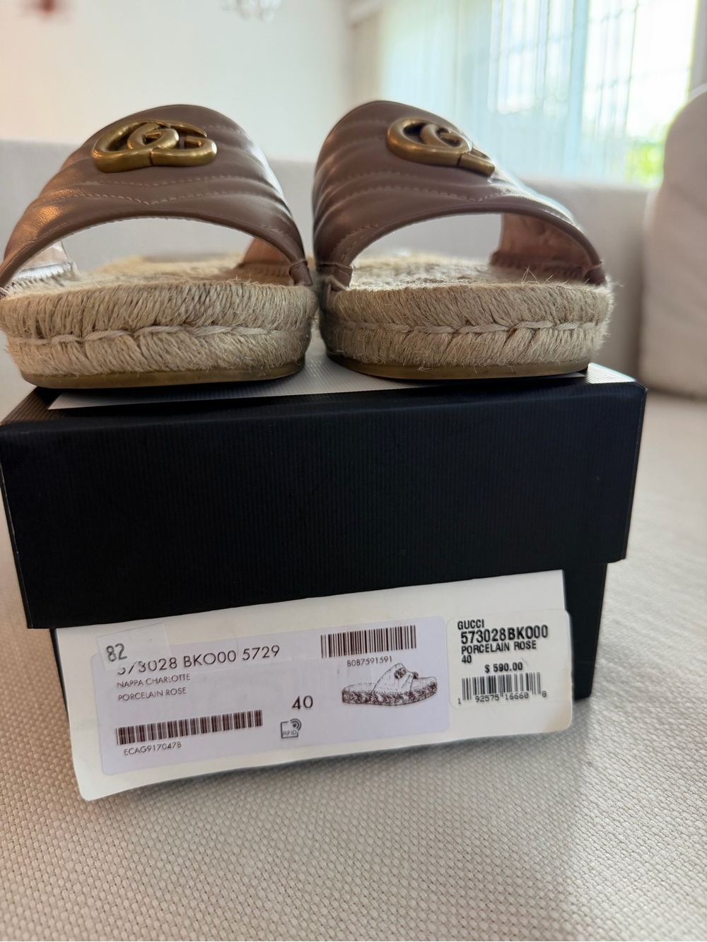 Gucci Sandals Color Napa Charlotte - Picture 4 of 7